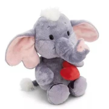 NICI : Elefánt plüssfigura mágneses szívvel - szürke plüssfigura