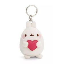  Nici: Molang, a nyuszi kulcstartó szívvel - 8 cm kulcstartó