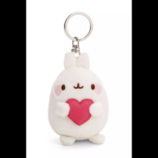 NICI Molang a nyuszi szívvel plüss kulcstartó plüssfigura 8 cm (61670) plüssfigura