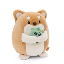 NICI Mymochi: Hiro, a kutya bubble teával - 27 cm plüssfigura