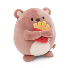 NICI MyMochi: Nomo plüss maci, sült krumplival - 16 cm, díszdobozban plüssfigura