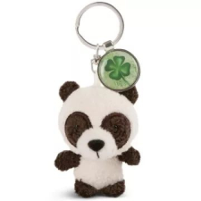 NICI : panda kulcstartó szerencse medállal - 7 cm plüssfigura