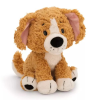NICI : Plüss kutyus, ülő - barna, 25 cm
