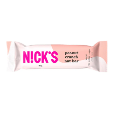 Nick's Crunch Nut Bar vegán mogyorós csoki - 40g reform élelmiszer