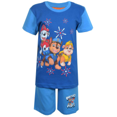 Nickelodeon 2-részes nyári póló és short szett Mancs őrjárat kék 8 év (128 cm)