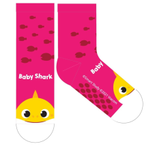 Nickelodeon Baby Shark csúszásgátlós teliplüss normál zokni gyerekeknek