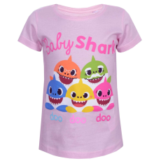 Nickelodeon Baby Shark rövid ujjú póló rózsaszín 4-5 év (110 cm)