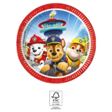 Nickelodeon Mancs Őrjárat Rescue Heroes papírtányér 8 DARABOS, 20 cm FSC Nr6 party kellék