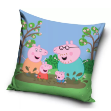 Nickelodeon Peppa malac Mud velúr párnahuzat 40x40 cm Nr3 lakástextília