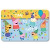 Nickelodeon Peppa malac tányéralátét 43x28 cm Nr6