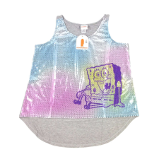 Nickelodeon színes fllitteres lány atléta - 158 gyerek atléta, trikó