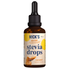  Nicks karamellás stevia csepp 50 ml diabetikus termék