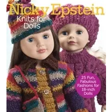  Nicky Epstein Knits for Dolls – Nicky Epstein idegen nyelvű könyv