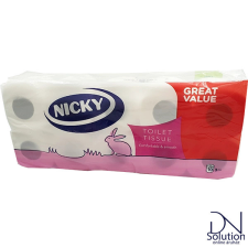 Nicky WC Papír 10 Tek. 3 rtg. 95 Lapos higiéniai papíráru