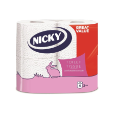  Nicky WC Papír 4 Tek. 3 rtg. 95 Lapos higiéniai papíráru