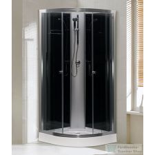  Nicole Black 90x90x208 zuhanykabin kád, zuhanykabin