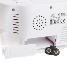 Nie Adler AD 1186W ébresztőóra páratartalom-hőmérséklet méréssel ébresztőóra