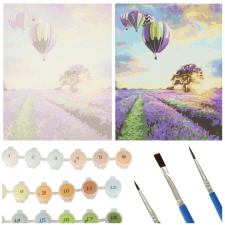 Nie Festmény számok alapján 50x40cm - Levendula mező kreatív és készségfejlesztő