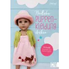  Niedliche Puppenkleidung stricken idegen nyelvű könyv