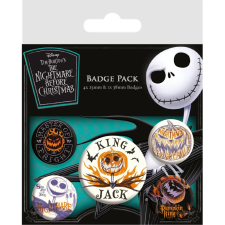 Nightmare Before Christmas kitűzőkészlet kulcstartó