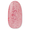 NiiZA Rubber Base Gel Glitter Rose 4ml