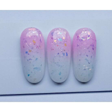 NiiZA Rubber Base Gel Holo Flakes II. 7ml lakk zselé