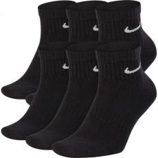 Nike 6 pár Nike Everyday párnázott zokni készlet, fekete, 34-38