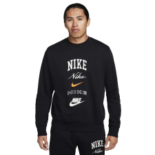 Nike Bluza Nike Club Bb Crew Stack Gx FN2610010 A Negru S férfi pulóver, kardigán