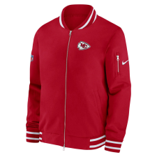Nike bomber jacket - nfl kansas city chiefs kabát férfi piros xl férfi kabát, dzseki