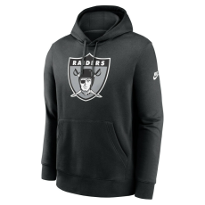Nike club fleece pullover hoodie - nfl las vegas raiders pulóver férfi fekete 3xl