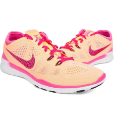 Nike Free 5.0 női edzőcipő, narancssárga/rózsaszín, 37.5
