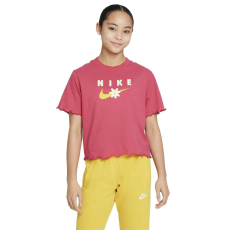 Nike G NSW póló Energy Boxy Frilly DO1351666 gyermek Rózsaszín L