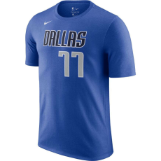 Nike Nba x nike luka doncic dallas mavericks tee póló férfi kék xxl