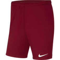 Nike Park III kötött férfi nadrág, burgundi, S