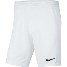 Nike Park III kötött férfi nadrág, fehér, S férfi rövidnadrág