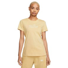 Nike Poló Nike W Nsw Tee Icn Clsh DR8977252 női Bézs S