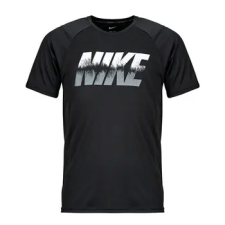 Nike Rövid ujjú pólók Dip DYE Logo Hydroguard Fekete EU M férfi póló