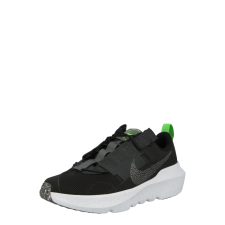 Nike Sportswear Sportcipő 'Crater Impact'  fekete / sötétszürke / neonzöld gyerek cipő
