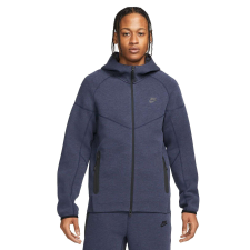 Nike Tch Flc Fz Wr kapucnis pulóver FB7921473 Férfi Tengerészkék M férfi pulóver, kardigán