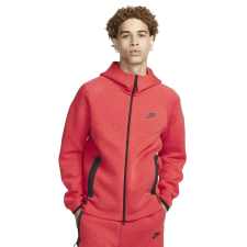 Nike Tch Flc Fz Wr kapucnis pulóver FB7921672 Férfi Piros XL férfi pulóver, kardigán