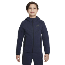 Nike Tech Flc Fz kapucnis pulóver FD3285473 Sötétkék M gyerekeknek gyerek pulóver, kardigán