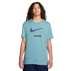 Nike Tee 6 Mo Swoosh FZ5372464 férfi kék XL póló
