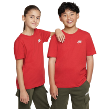 Nike Tee Emb Futura Lbr FZ5177657 Gyerek Piros XL-es Póló gyerek póló