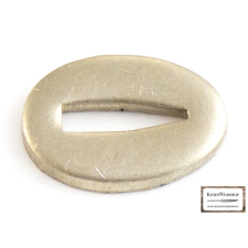  Nikkel-ezüst illeszték markolattüskés Lauri pengéhez 15x22x3mm vadász és íjász felszerelés