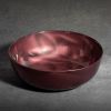  Nikol üveg tál Burgundi vörös 27x27x9 cm