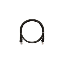 Nikomax CAT5e U-UTP Patch Cable 1m Black kábel és adapter