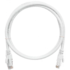 Nikomax CAT6 U-UTP Patch Cable 1m White kábel és adapter