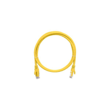 Nikomax CAT6 U-UTP Patch Cable 1m Yellow kábel és adapter
