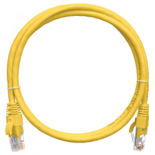 Nikomax CAT6 U-UTP Patch Cable 3m Yellow kábel és adapter