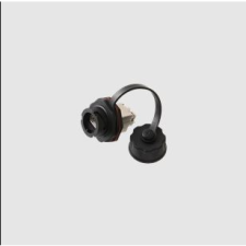 Nikomax Dugó STP, CAT6, IP67, fekete (NMC-KJSE2-IS-BK) kábel és adapter
